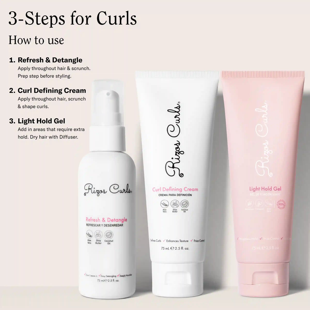 3-Step Styling Kit for Curls