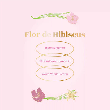 Flor de Hibiscus Scented Candle
